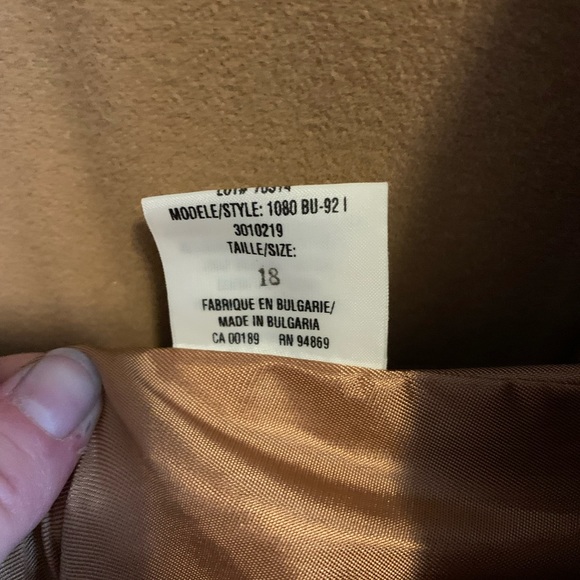 🌟HP🌟 Lindor wool Jacket size 18P - Picture 4 of 13